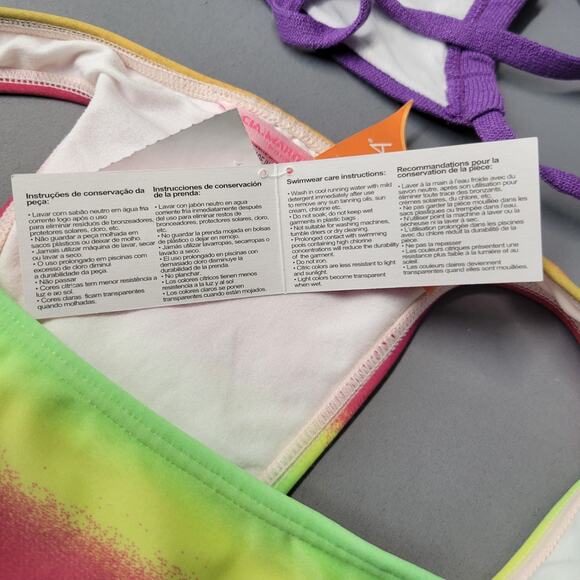 Cia Maritima Bikini Swimsuit Womens Small 38 Top Bottom Brazilian Beach Swimwear - Picture 14 of 16